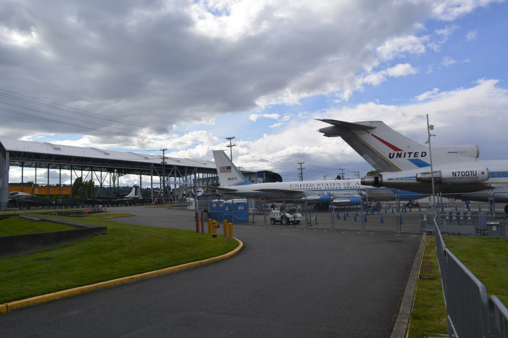 Museum of Flight outdoor show