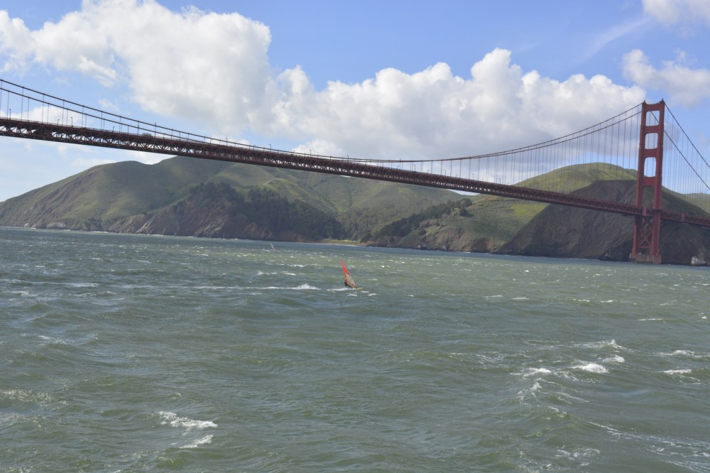 Windsurfing at Golden Gate