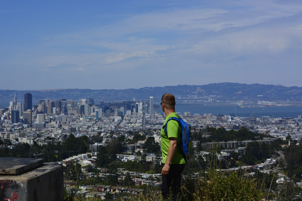 San Francisco and Berkeley hills