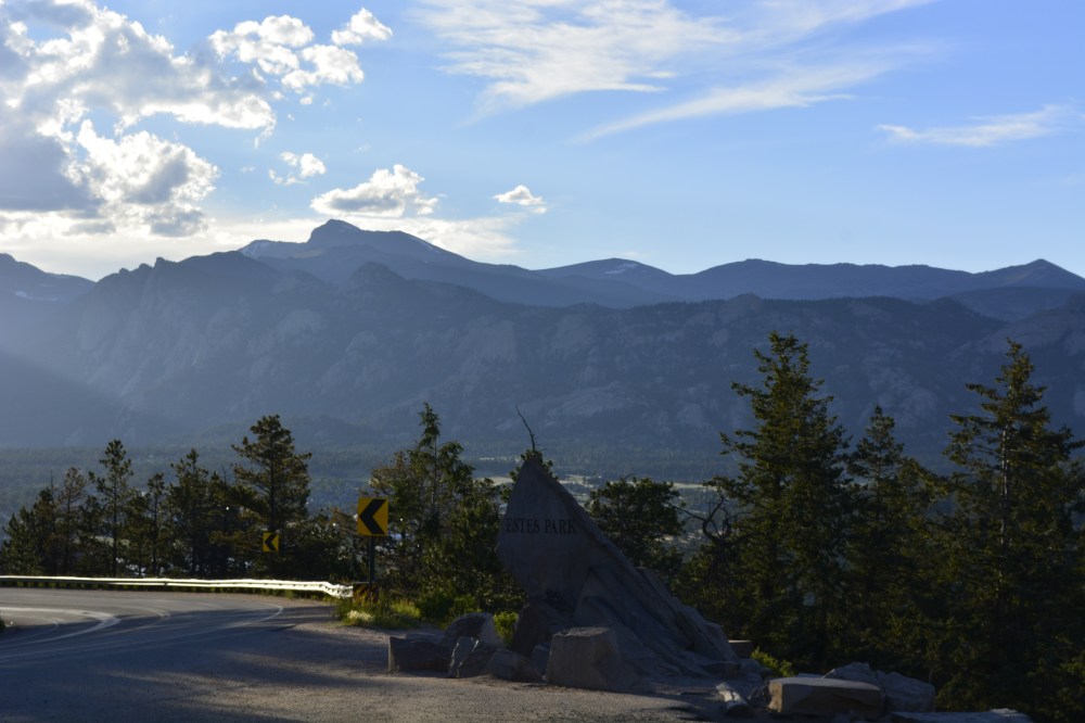Estes Park enrance