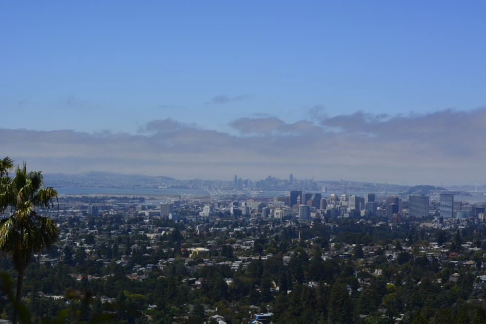 Oakland and San Francisco