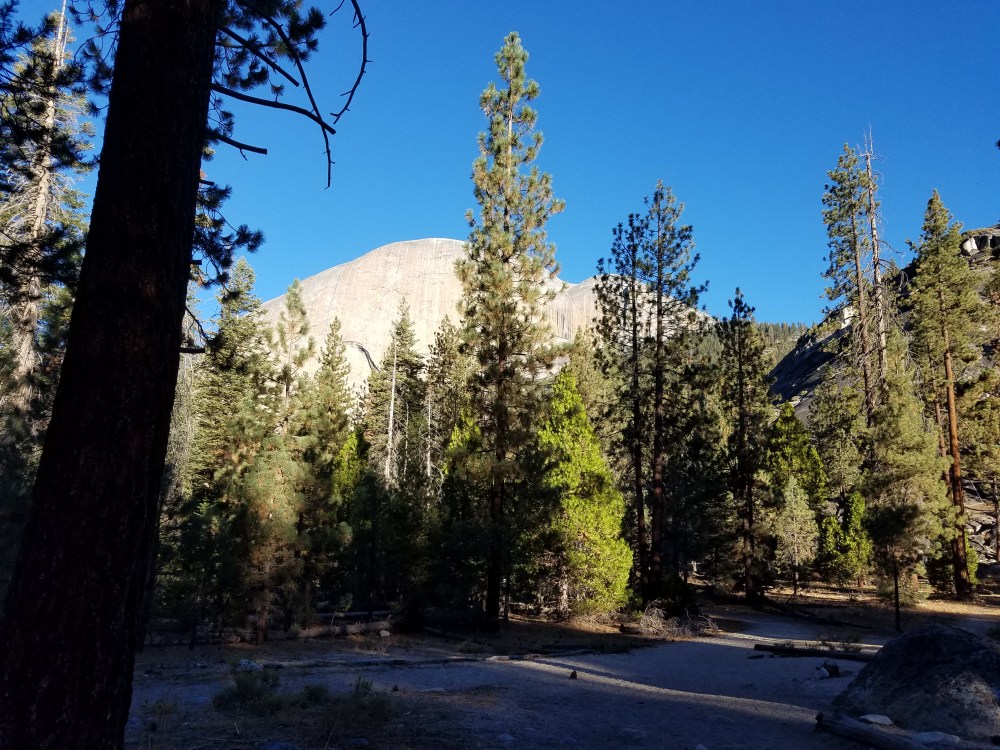 Morning view to Half Dome