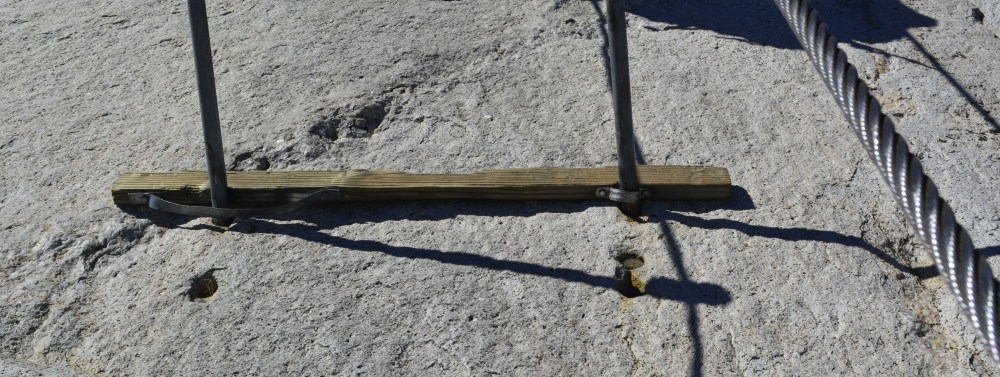 Planks on Half Dome cables