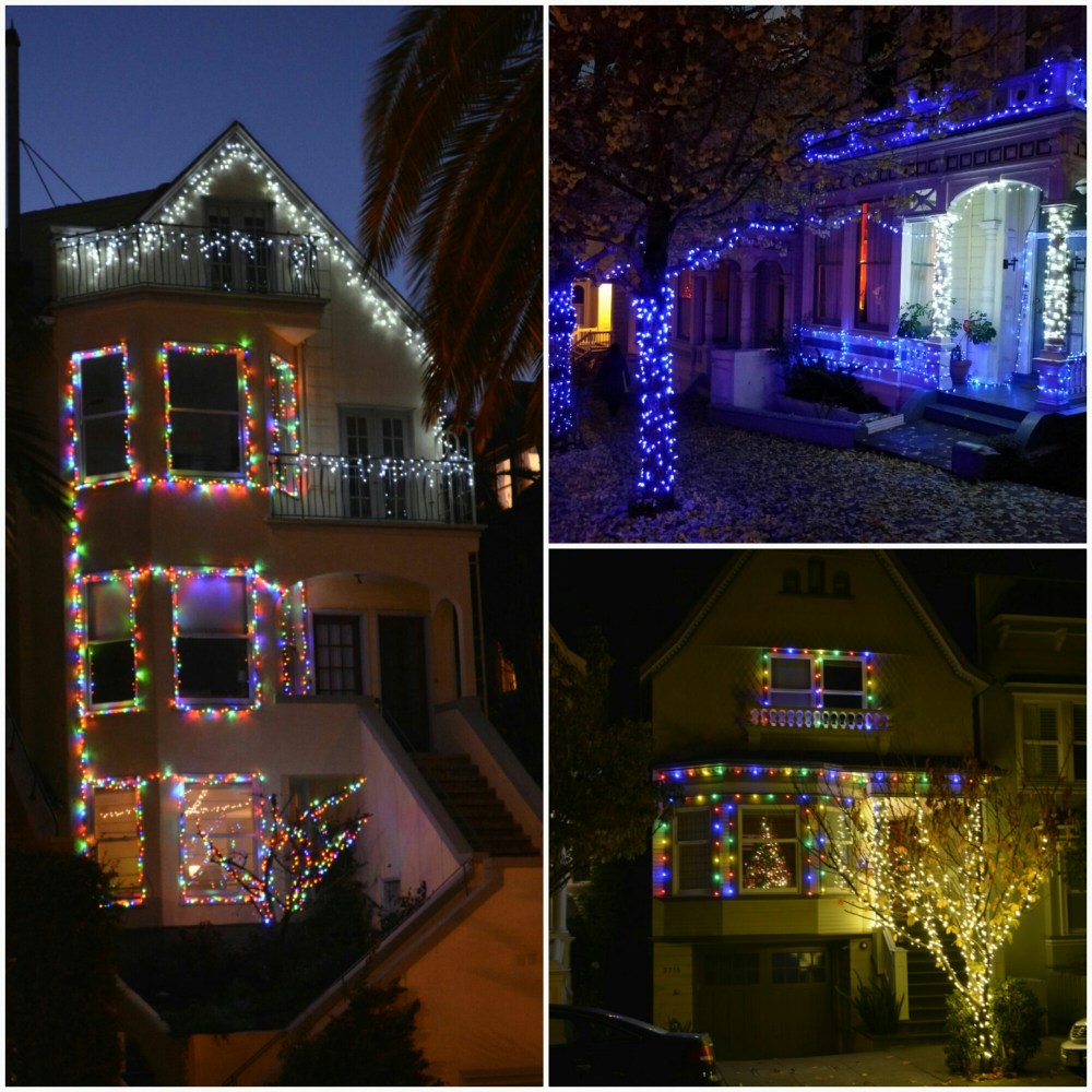 Noe Valley Christmas lights