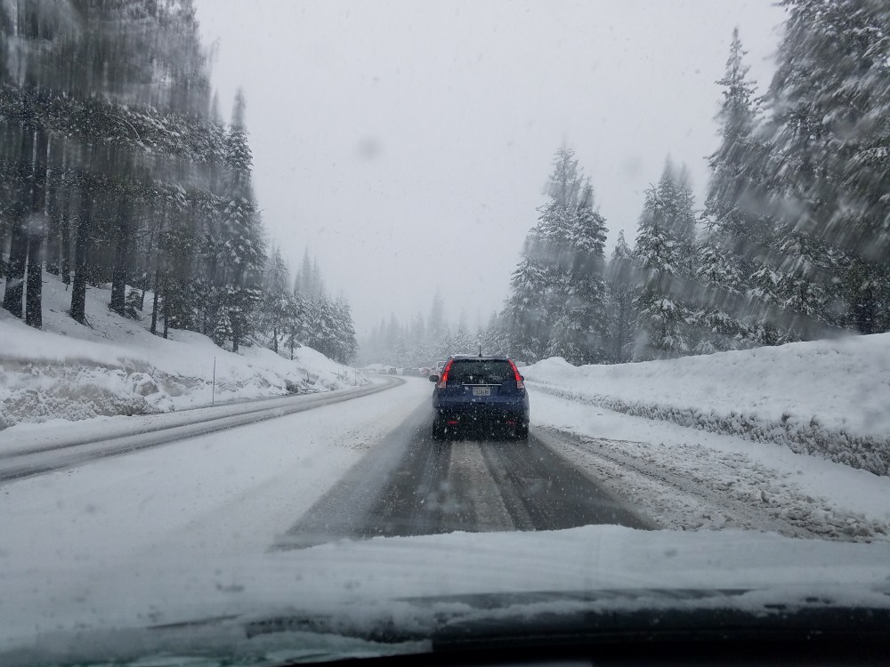 Rush hour at Truckee