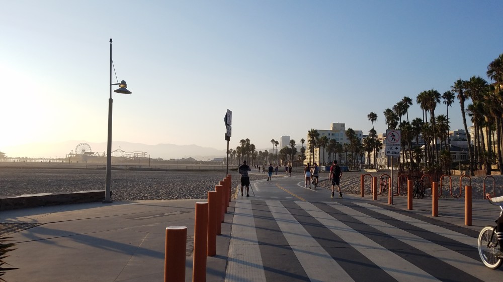 Santa Monica beach - Venice Beach